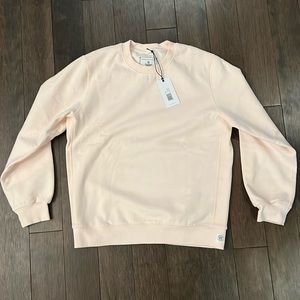 Reigning Champ Men's Heavyweight Fleece Sweatshirt Pale Pink